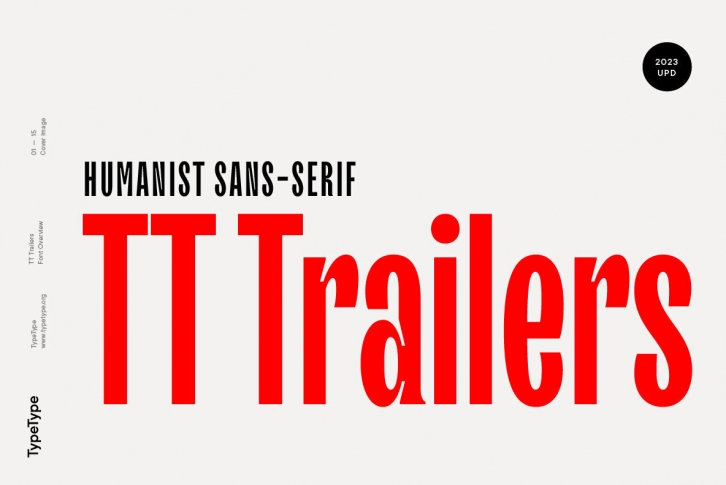 TT Trailers Font Download