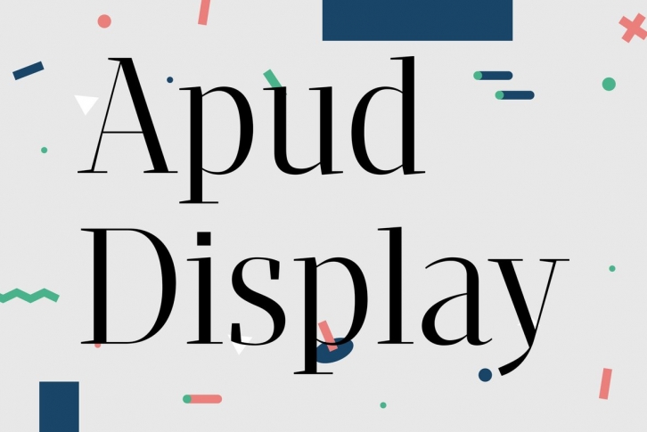 Apud Display Font Download