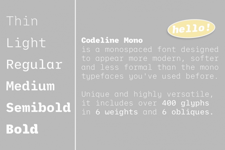 Codeline Mono Font Download