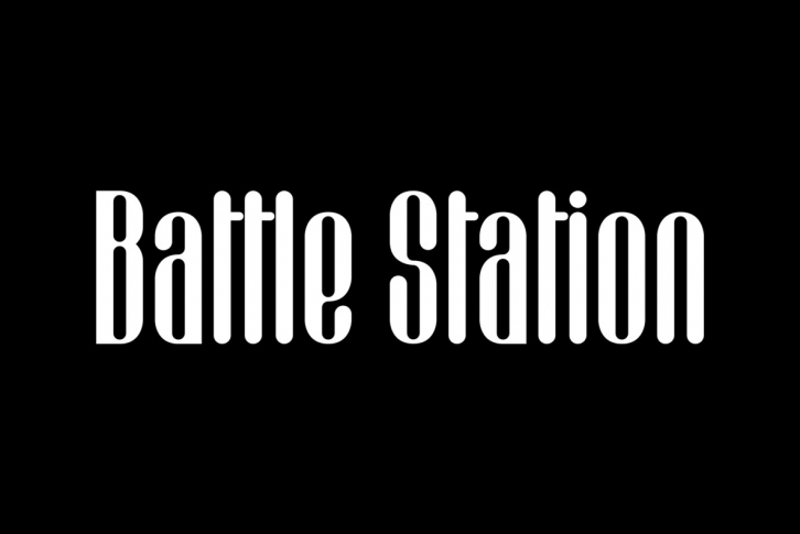 Battle Station Font Download