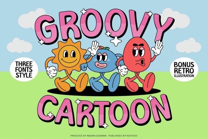 Groovy Cartoon Font Download