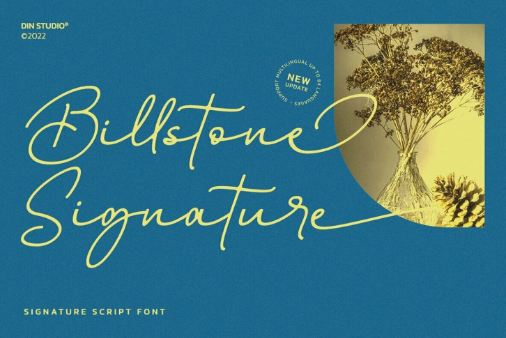 Billstone Signature Font Download