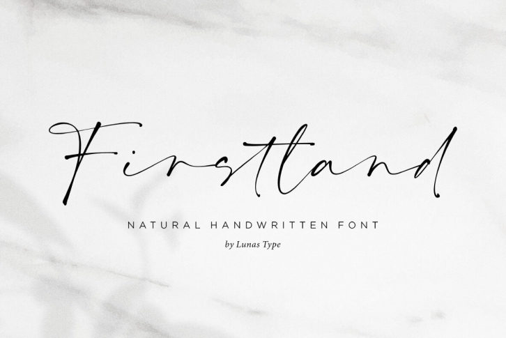 Firstland Font Download