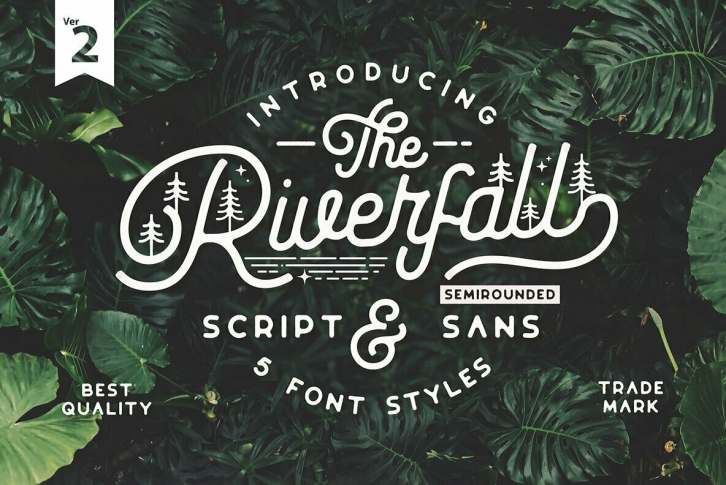 Riverfall Semi Rounded Font Download