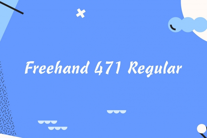 Freehand 471 Font Download