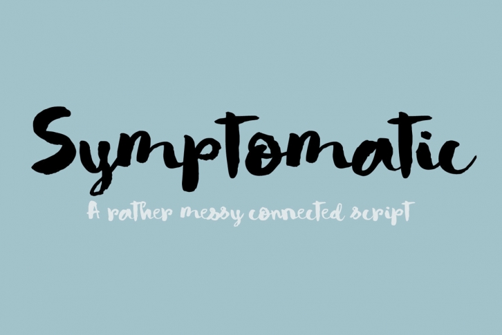 Symptomatic Font Download