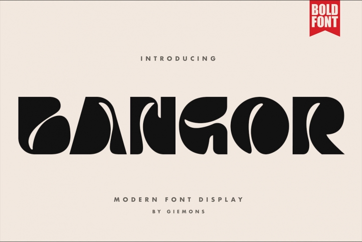 Bangor Font Download