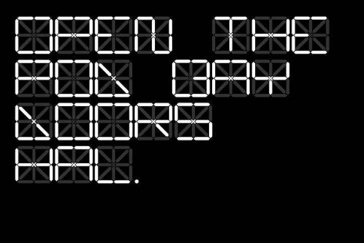C13 LCD Font Download