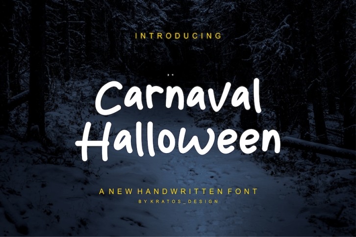 Carnaval Halloween - Font Font Download