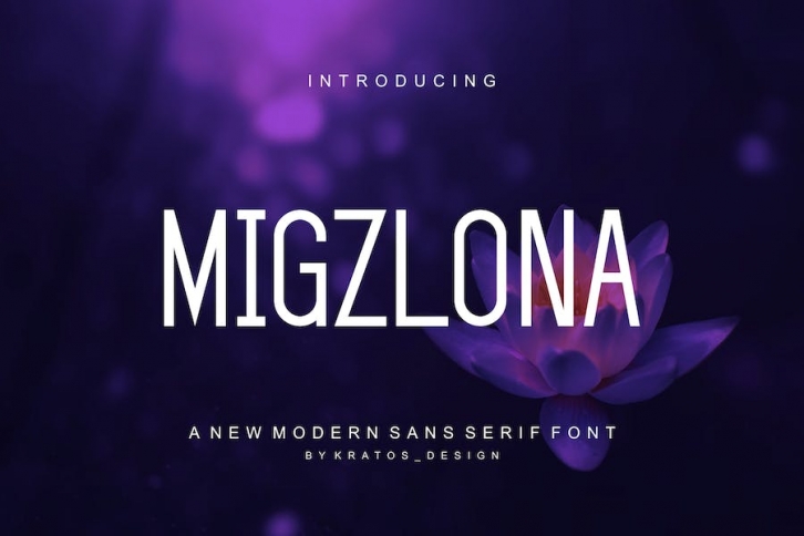 Migzlona - Font Font Download
