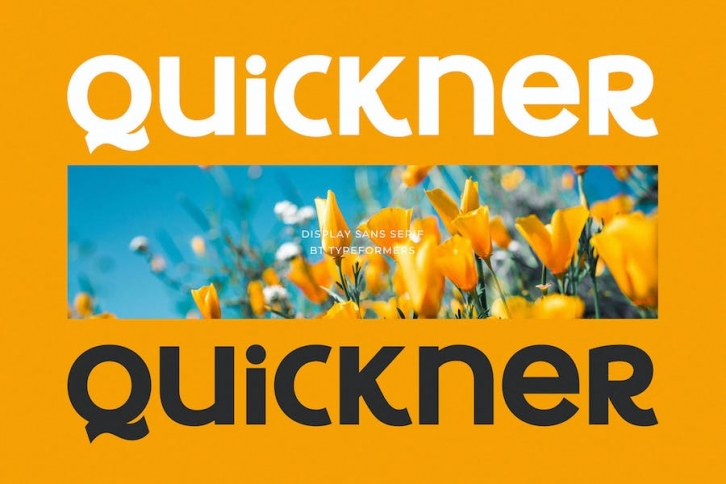 Quickner - Display Sans Serif Font Download