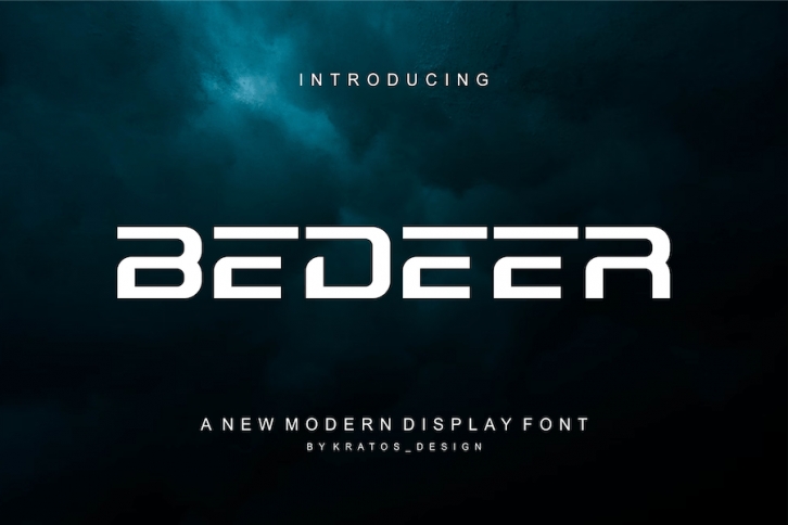 Bedeer - Font Font Download