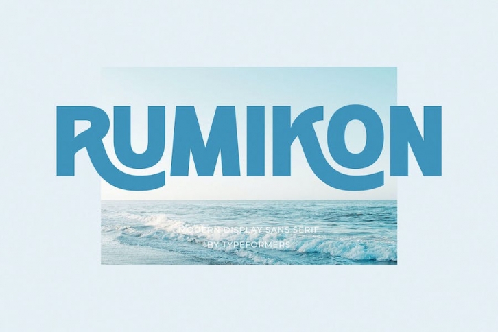 Rumikon - Modern Display Sans Serif Font Download