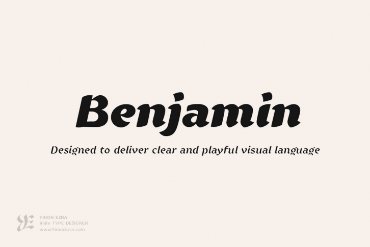 YE Benjamin Font Download