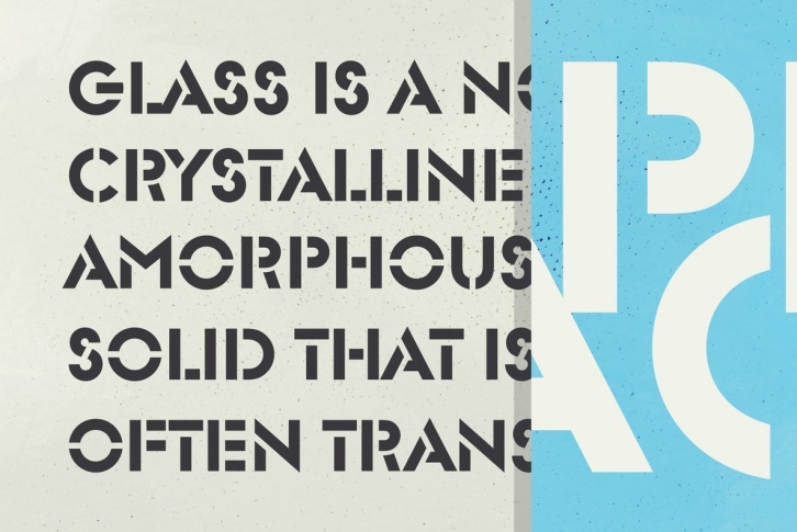 Glaser Stencil Font Download