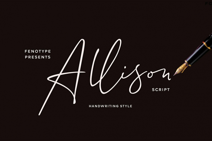 Allison Script Font Download