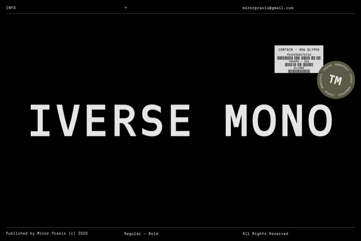 Iverse Mono Font Download