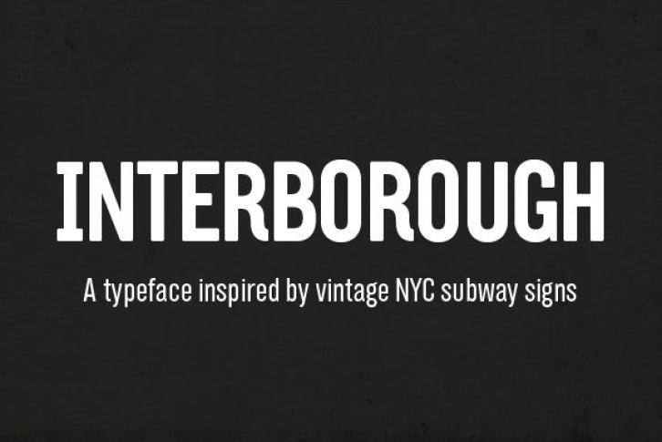 Interborough Font Download