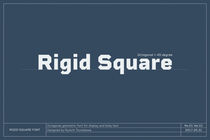 Rigid Square Font Download