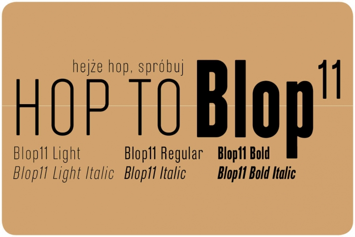 Blop11 Font Download