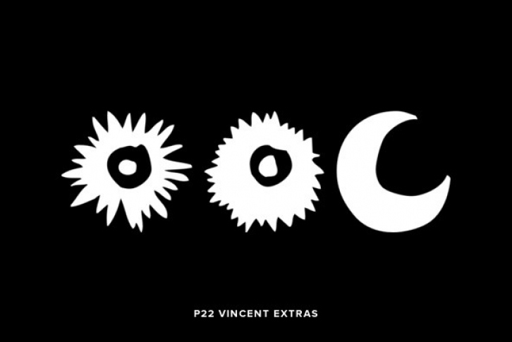 P22 Vincent Extras Font Download