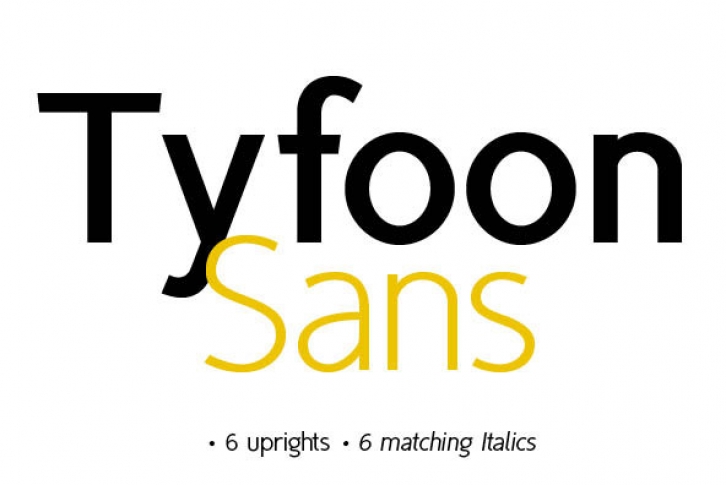 TyfoonSans Font Download