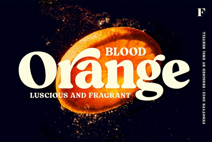 Blood Orange Font Download