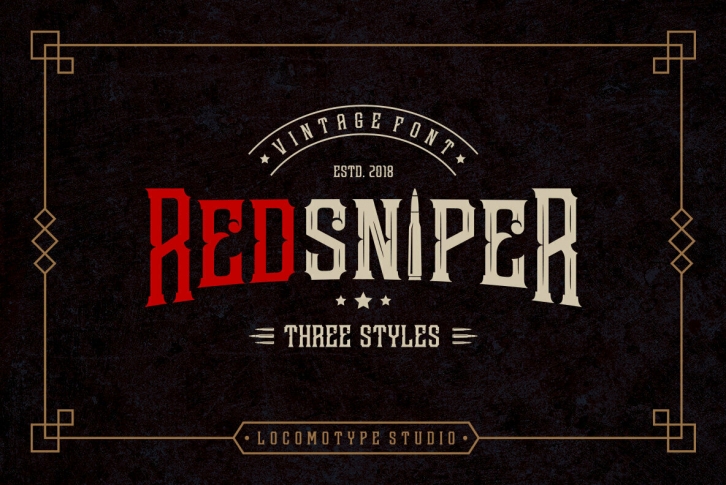 Redsniper Font Download