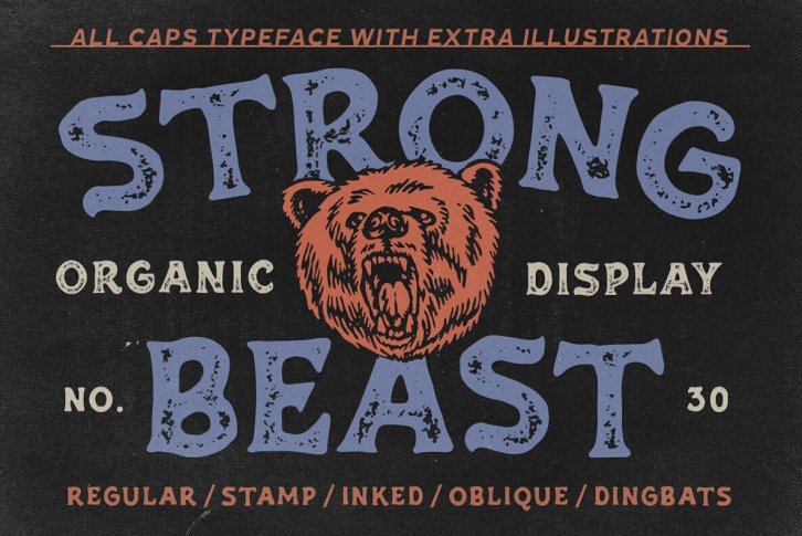 Strong Beast Font Download