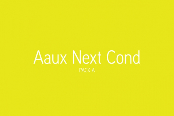 Aaux Next Cond Pack A Font Download