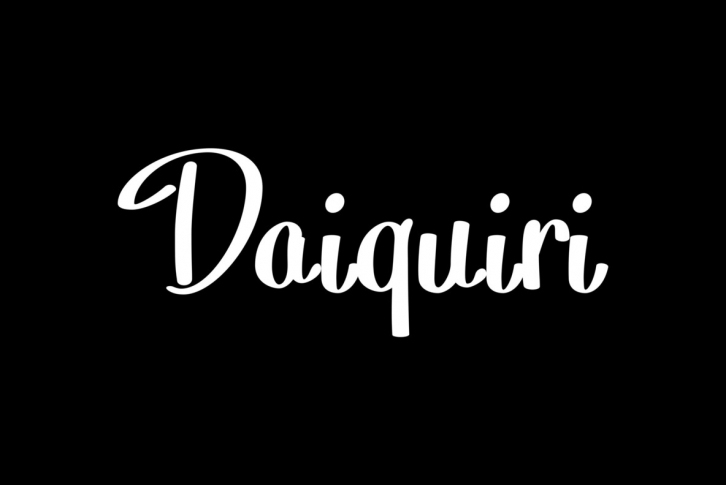 Daiquiri Font Download