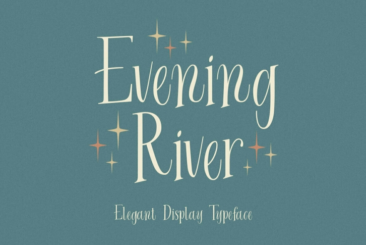 Evening River Font Download