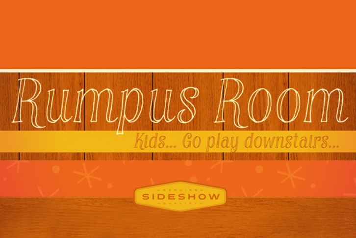 Rumpus Room Font Download