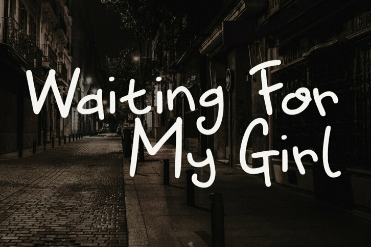 Waiting For My Girl Font Download