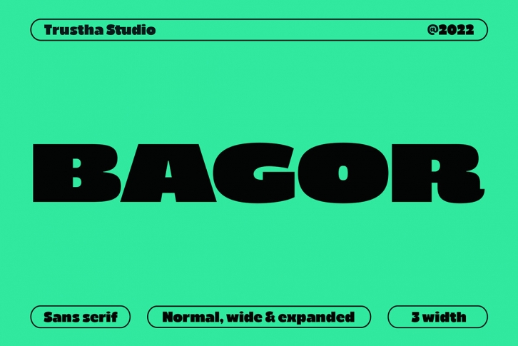 Bagor Font Download