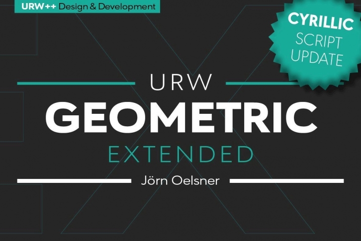 URW Geometric Extended Font Download