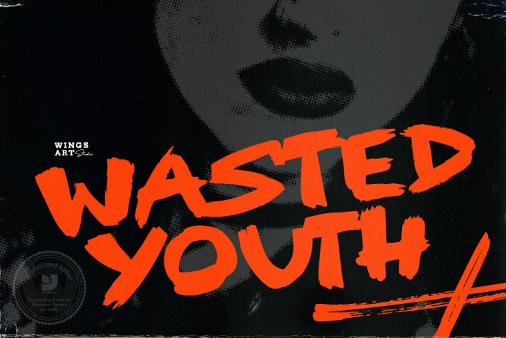 Wasted Youth Font Download