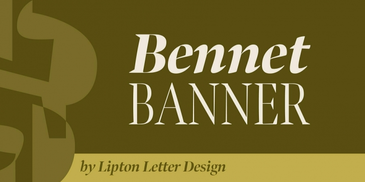 Bennet Banner Font Download