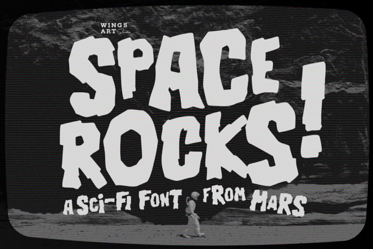 Space Rocks Font Download