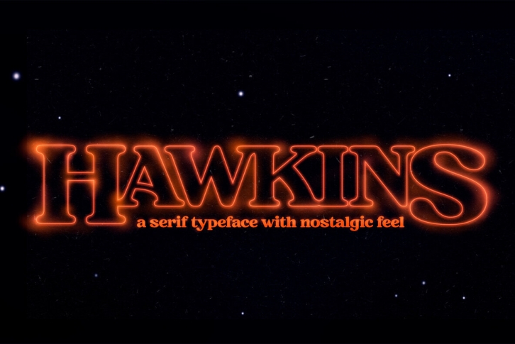 Hawkins Font Download