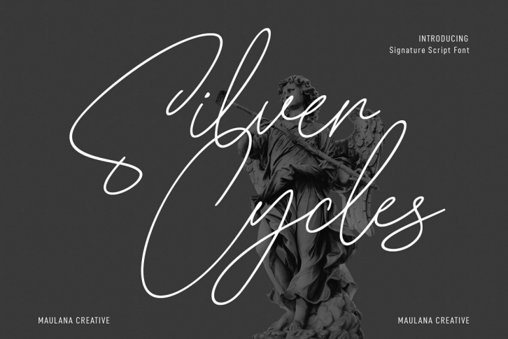 Silver Cycles Font Download