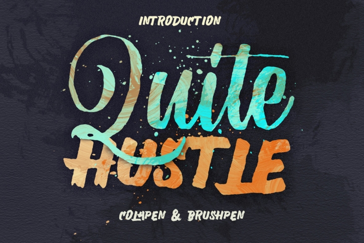 Quite Hustle Font Download