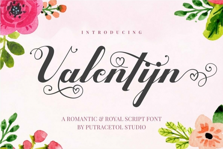 Valentijn Font Download