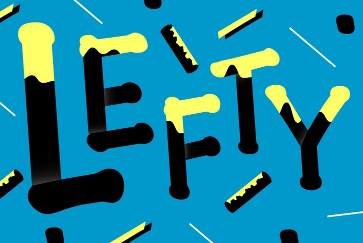 Pen Tip DT Lefty Font Download