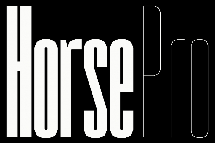 Horse Pro Font Download