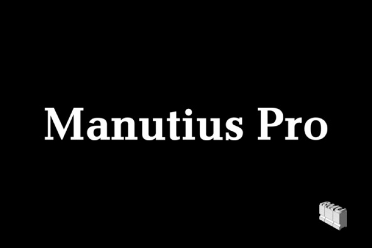 Manutius Pro Font Download