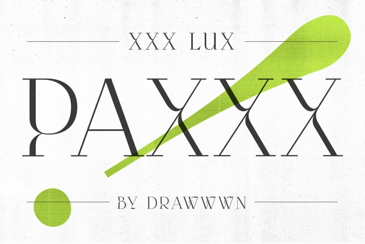 Paxxx Font Download