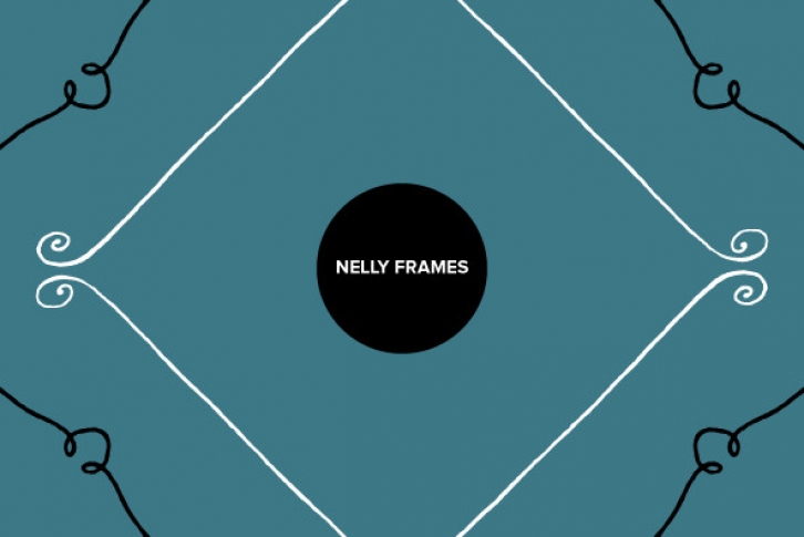 Nelly Frames Font Download