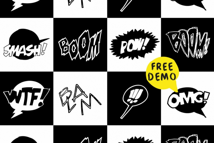 Boom Pang Pow Font Download