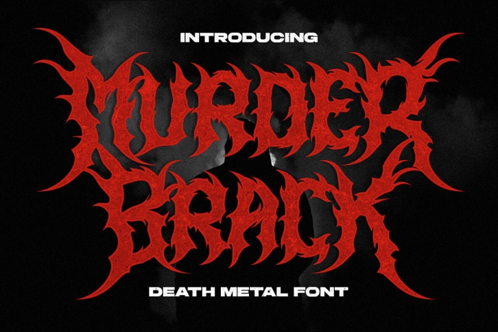 Murder Brack Font Download